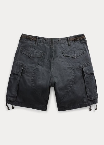 Calções Ralph Lauren Algodão Herringbone Cargo Homem 61498-IWUB